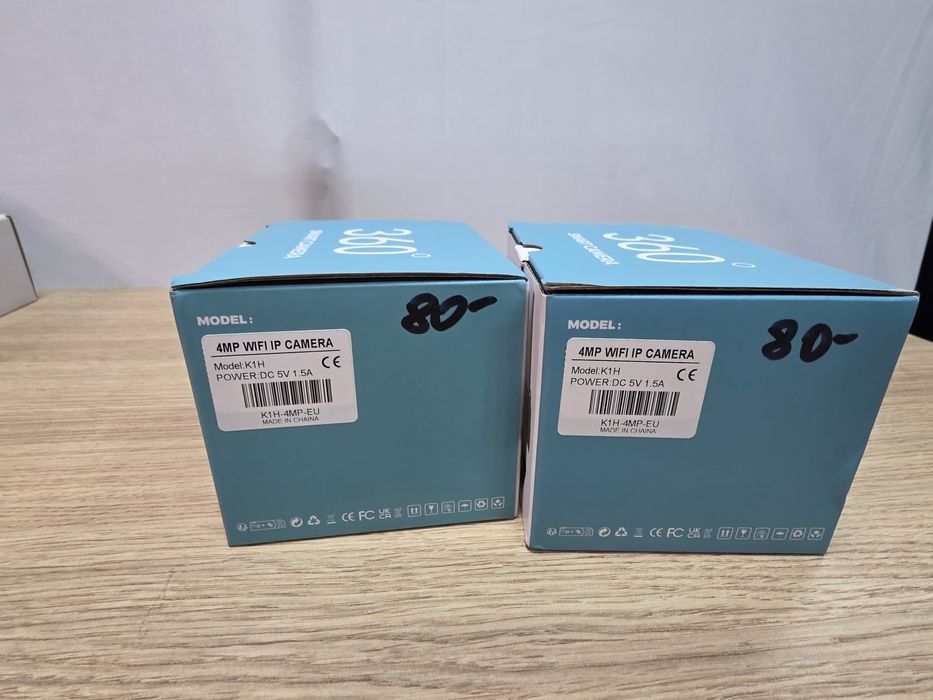 Pakiet dwóch kamera bezprzewodowych K1H