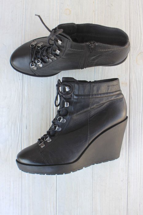 Ботильйони Vagabond шкіра Швеція 41р черевики ботинки ботильоны