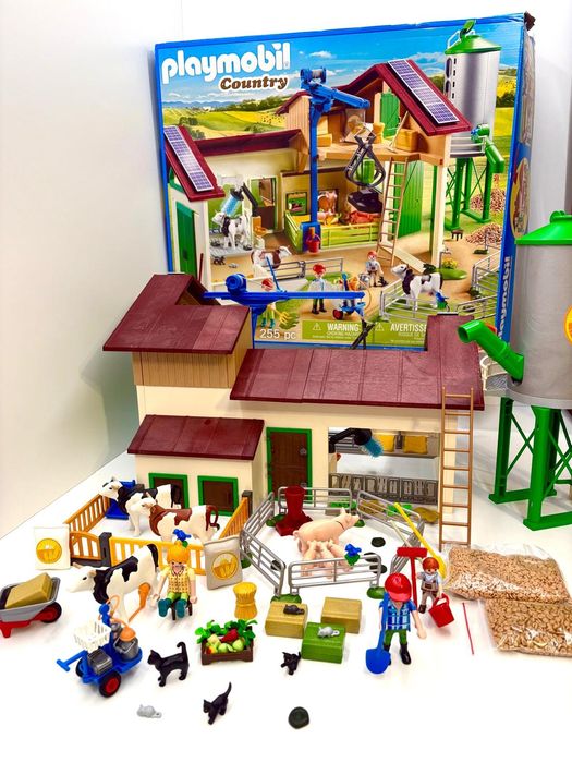 Zestaw playmobil country 70132 gospodarstwo rolne farma ze zwierzętami
