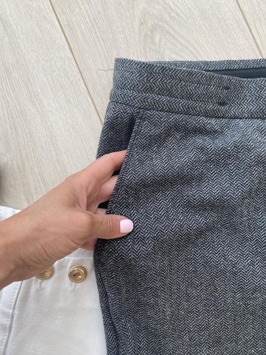 Zara жiночi брюки, брюки в ялинку, штаны
