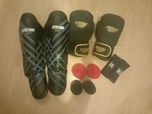 Zestaw do MuayThai Stormcloud L (170-180cm) tajski boks rękawice skóra