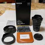 Nikon Nikkor Z 14-24mm f2.8 S zestaw jak nowy + filtr Nisi CPL gratis!
