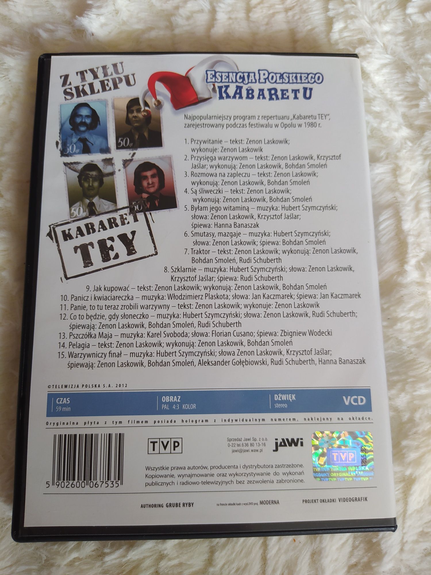 Esencja Polskiego kabaretu Tey dvd