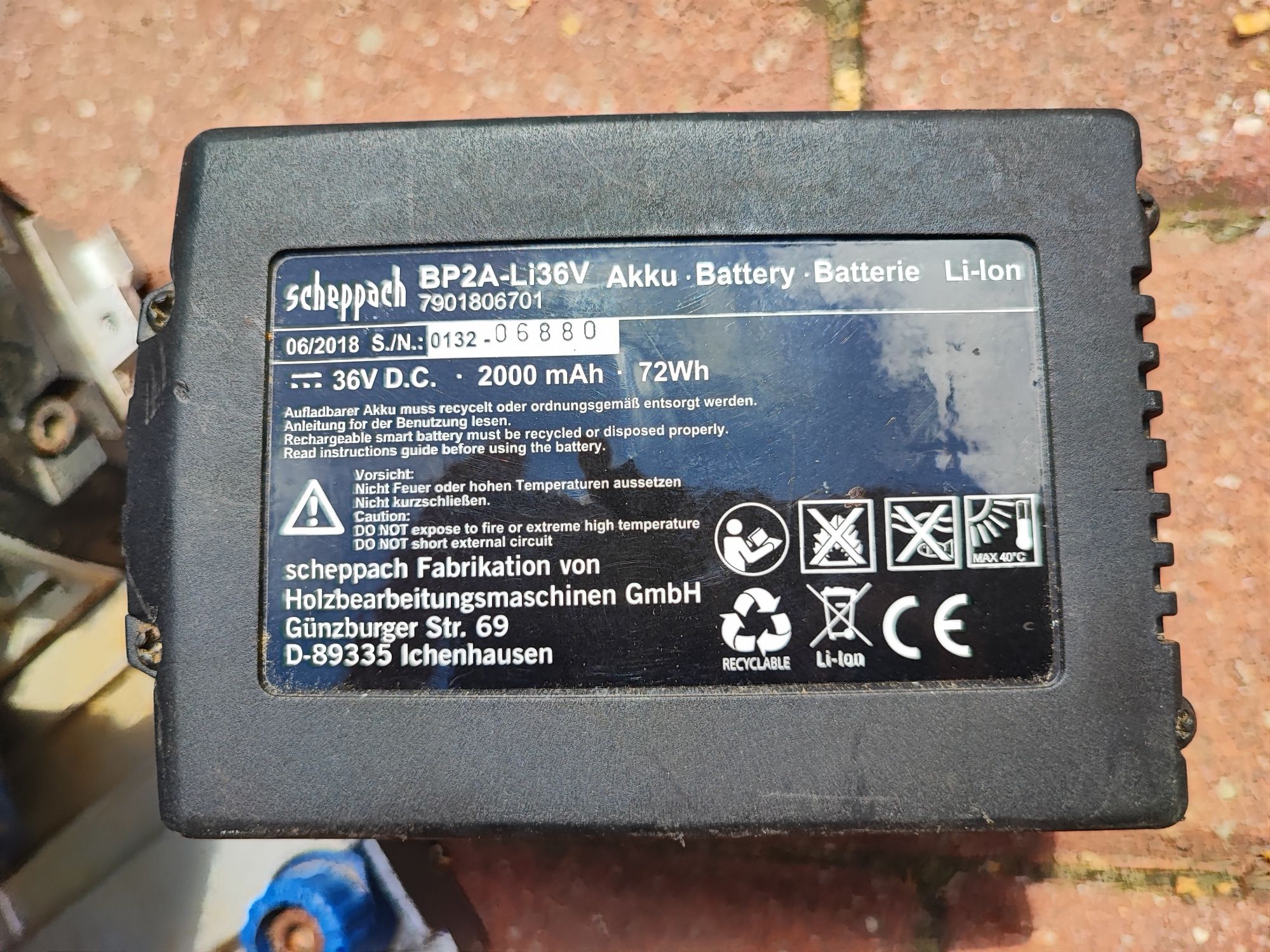 Scheppach zagłębiarka PL55-Li Cena ostateczna