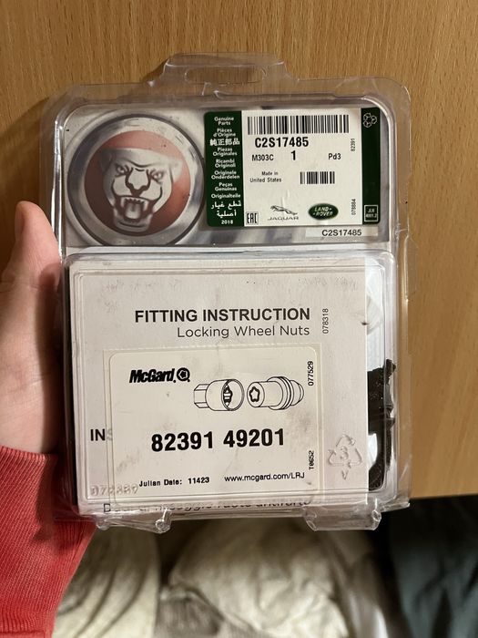 Śruby zabrzpieczajace do felg McGard Jaguar