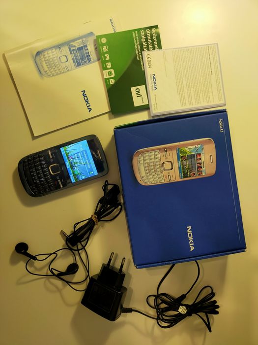 Nokia C3-00 sprawna 100%, kompletny zestaw