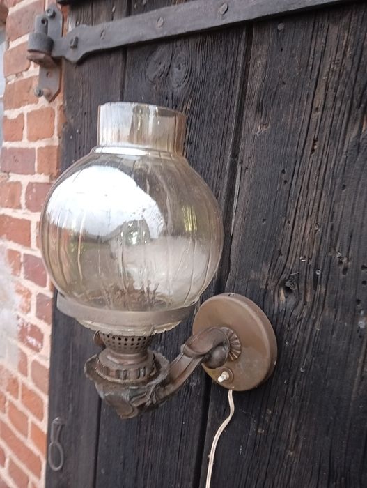 Lampa wisząca mosiezna