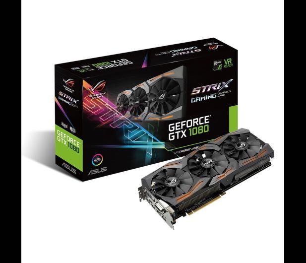 Karta Graficzna ASUS GeForce GTX 1080 Strix Advanced 8GB GDDR5X