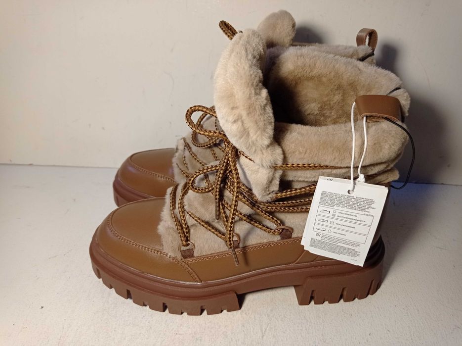 botki skórzane Reserved