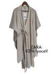 Zara Woman piękna nowa kimonowa sukienka M/L lyocell