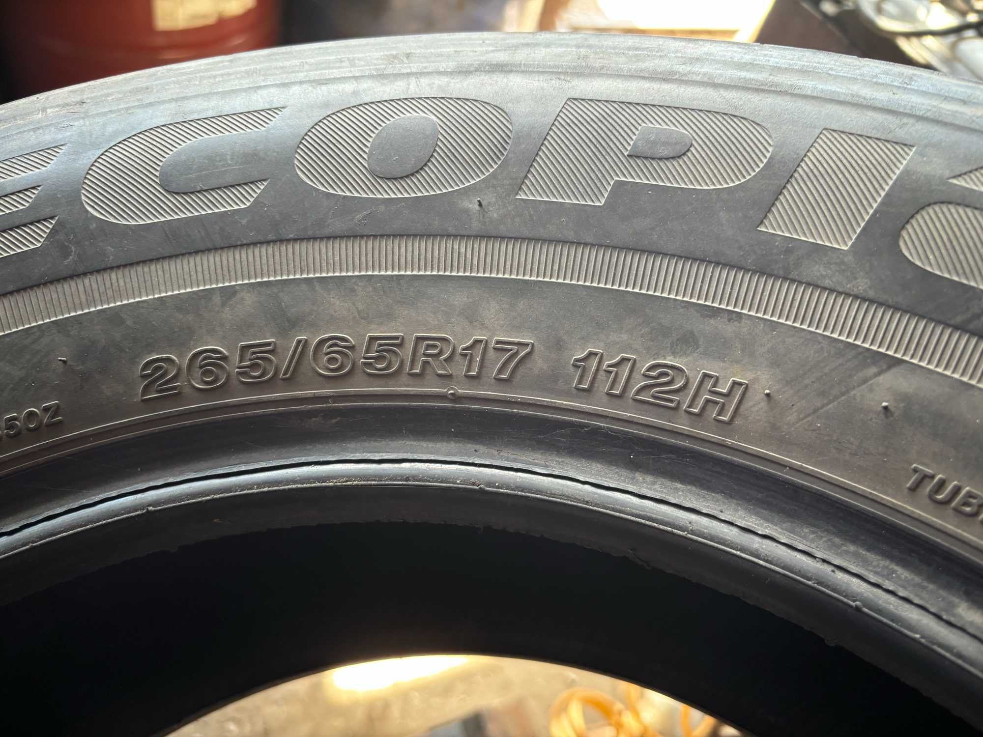 265-65-R17 BRIDGESTONE ECOPIA всесезонка  резина 4штуки GERMANY 2022
