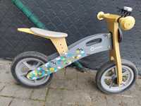 2 Rowerki drewniane lekkie biegowe dla dzieci