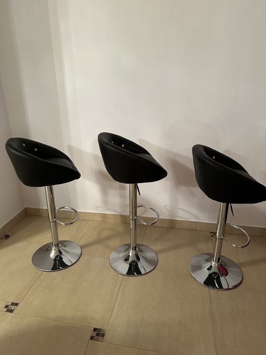 Hokery do barku / krzesła barowe 3szt.
