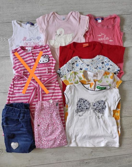 Zestaw ubrań dla dziewczynki