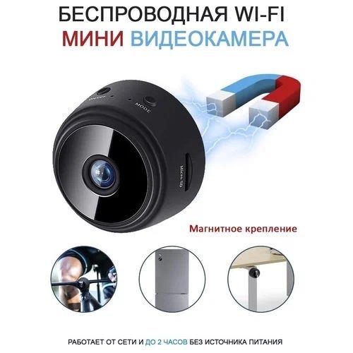 WiFi Міні камера з датчиком руху IP Full HD