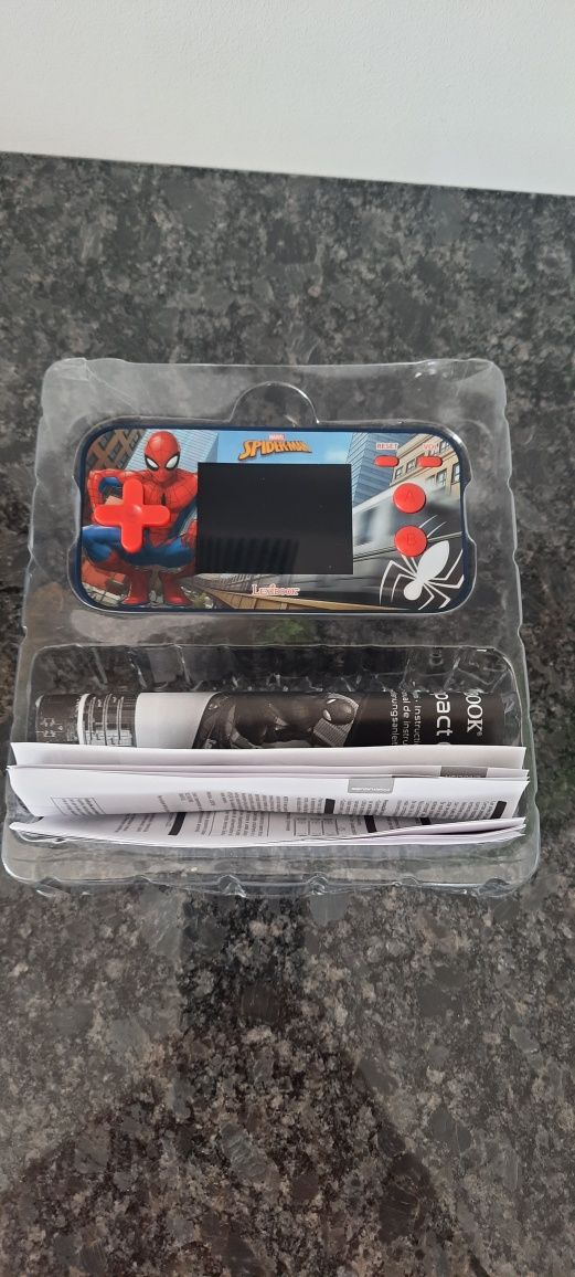Lexibook Marvel Spider-Man gierka konsola arcade 150 gier