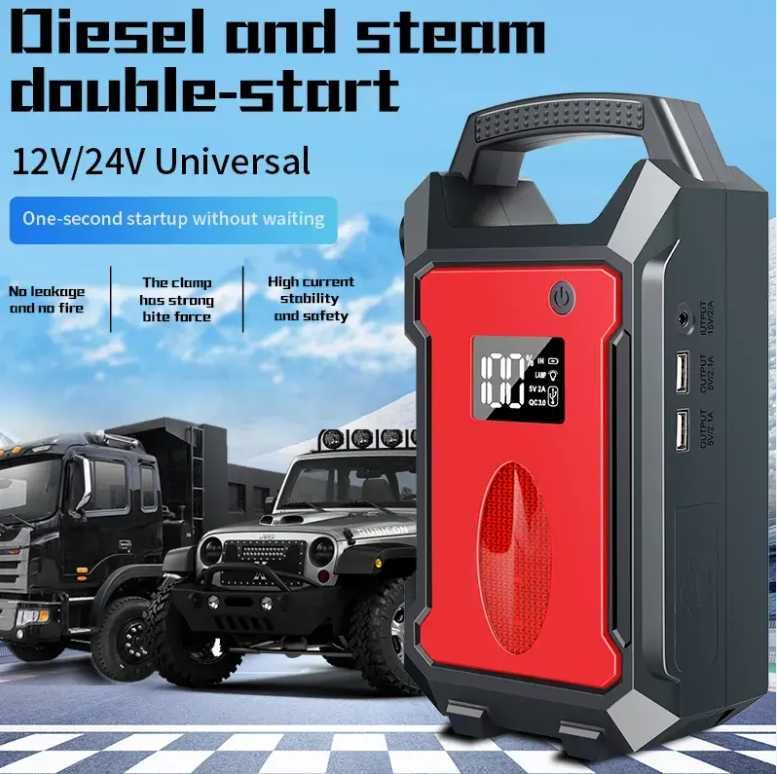 Urządzenie Rozruchowe Booster POWERBANK 12V/24v