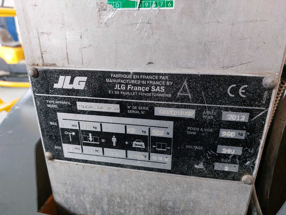 Podnośnik JLG toucan junior 8b
