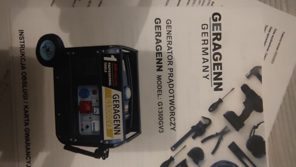 Agregat prądotwórczy geragenn