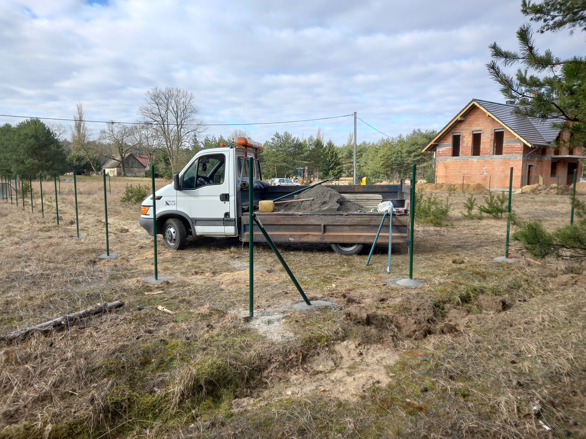 uslugi koparko ładowarka koparka drenaże rozbiórki drogi dojazdowe