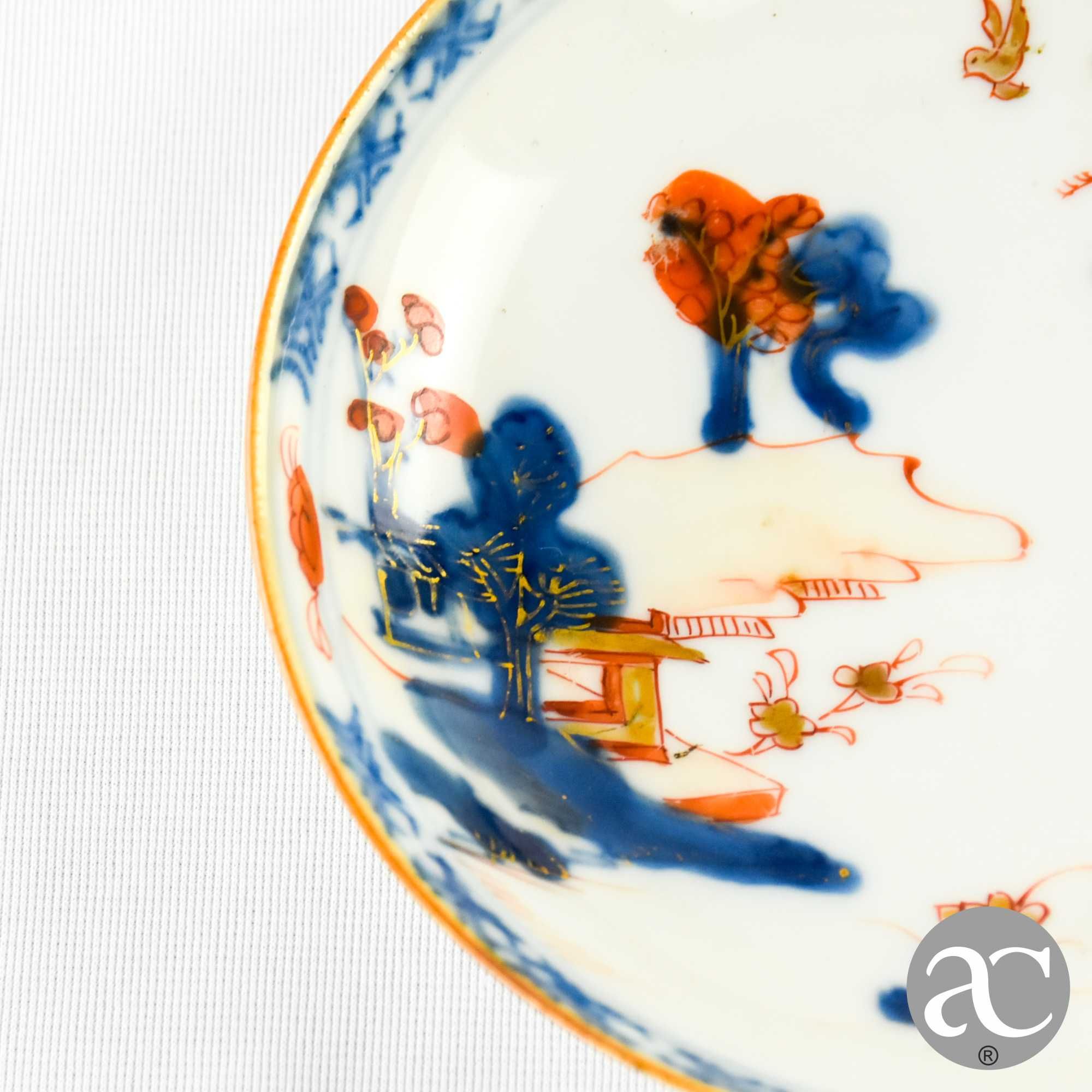 Covilhete / Prato Porcelana da China, Imari, Kangxi, séc. XVII / XVIII