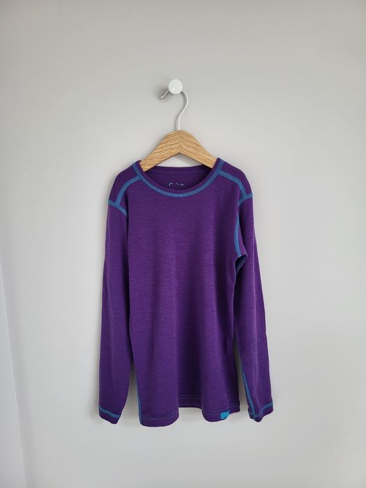 Bluzeczka fioletowa merino Cubus 122/128