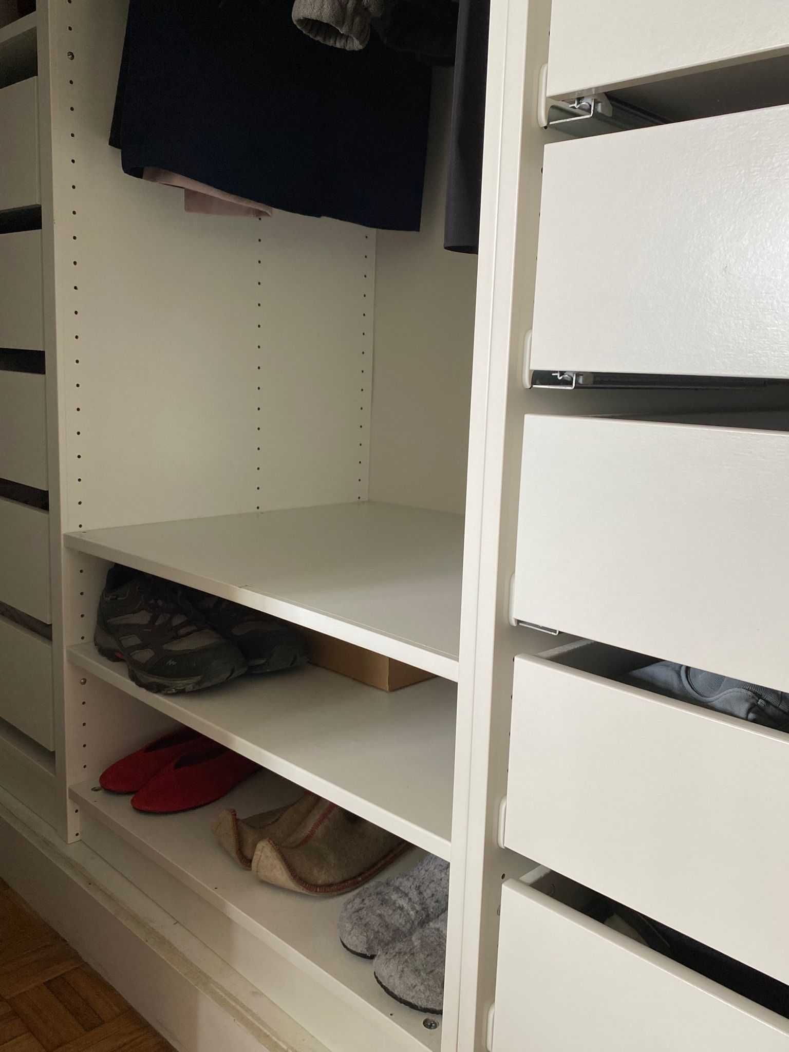 Armário modular IKEA PAX e KOMPLEMENT (como novo)