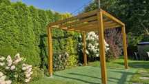 Pergola ogrodowa, nowoczesna