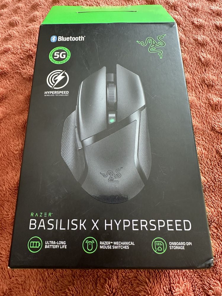 Миша Razer Basilisk X Hyperspeed Wireless