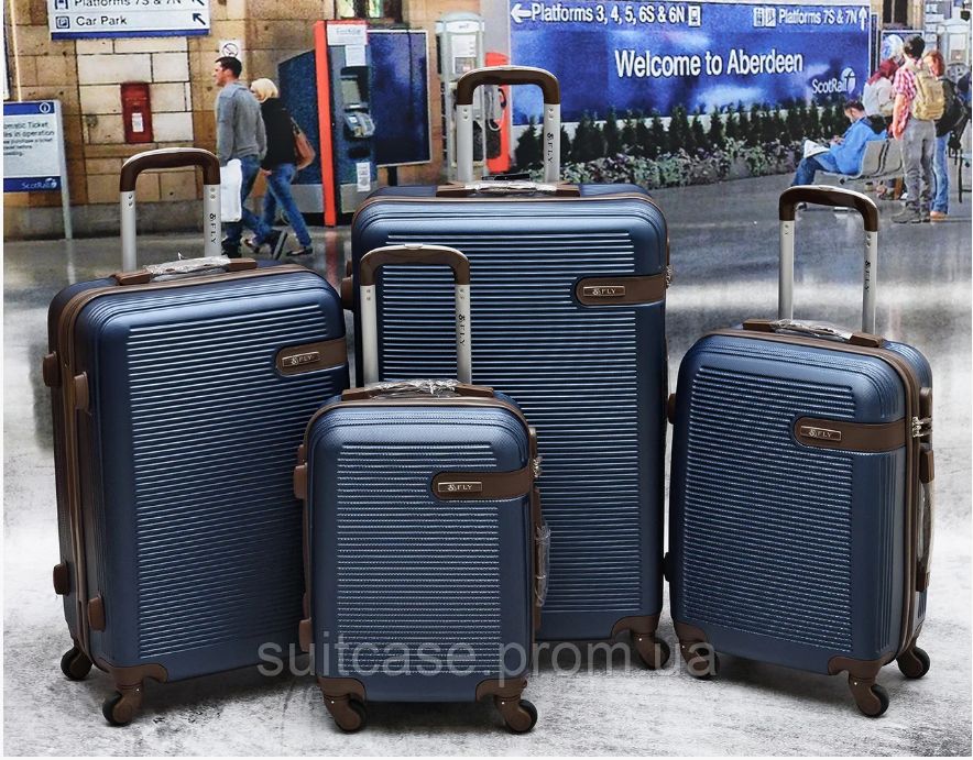 Чемодан ПРОТИВОУДАРНЫЙ валіза Luggage Fly 1101 Польша. от 600 гр