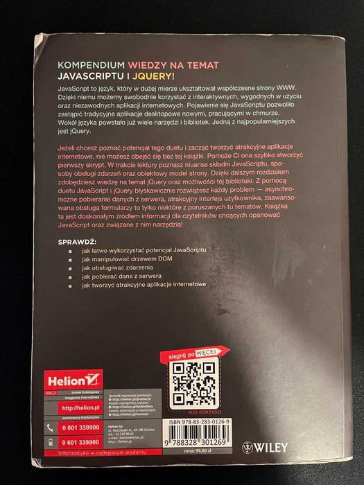 Książka JavaScript i jQuery