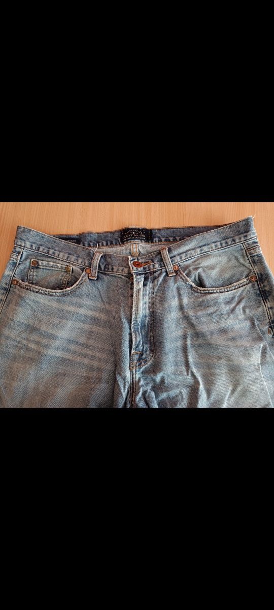 Jeansy męskie Lucky Brand W 36 L 30 Straight