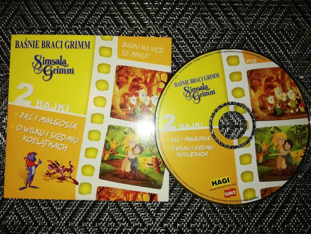Film VCD - Baśnie braci Grimm - Simsala Grimm - 2 bajki