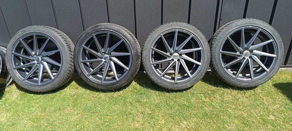 Alufelgi 5x108 21" Jaguar Volvo Ford Opony zimowe verdestain nie vosse