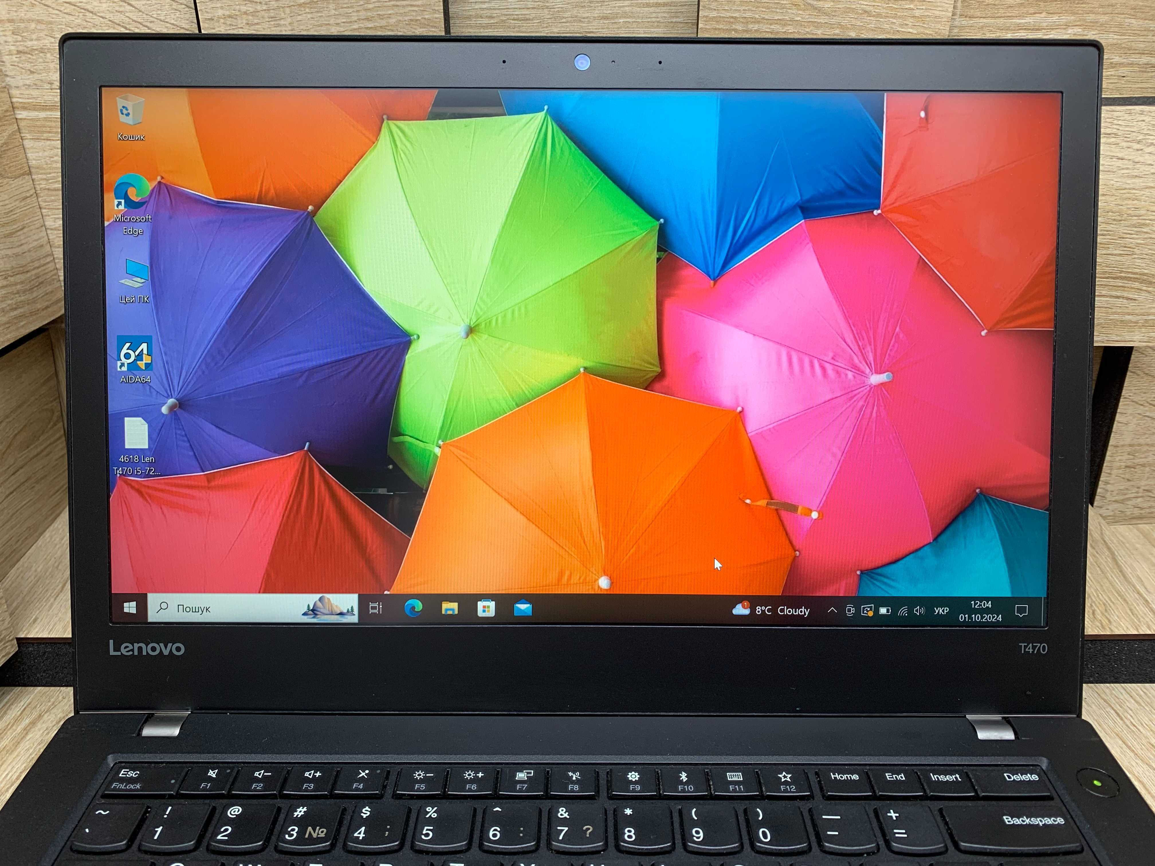 №4618 Ноутбук Lenovo ThinkPad T470/i5-7200U/8Gb/SSD256