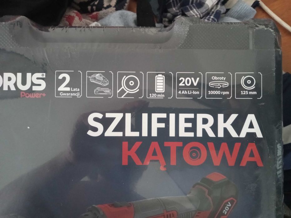 Szlifierka kątowa cedrus akumulatorowa
