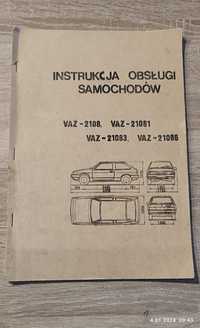 Instrukcja obsługi samochodów Łada Vaz-2108, Vaz-21081 Prl