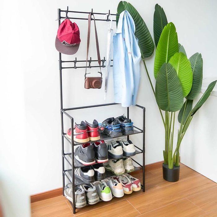 Вішалка для одягу полиця стійка для одягу Hawthyhome