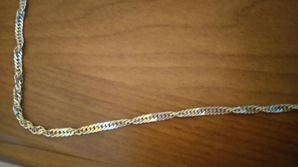 Srebrny łańcuszek dl.42 cm