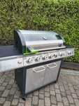GRILL Gazowy  EL FUEGO LONG BEACH 6+1 ŻELIWO z szybą solidny Nowy !