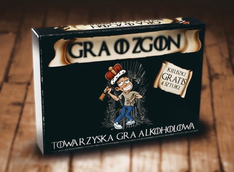 Gra o Zgon gra towarzyska alkoholowa prezent impreza melanż