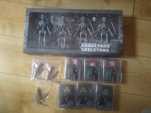 Figurki Graveyard Skeletons +kai lab ubrania i 3 kusze Mythic Legions