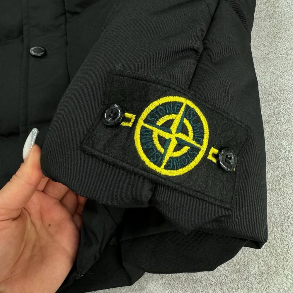 РАСПРОДАЖА -40% мужская черная безрукавка жилет Stone Island s-xxl