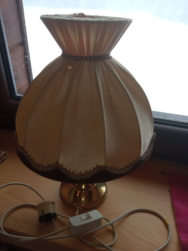 Dwie lampki nocne vintage