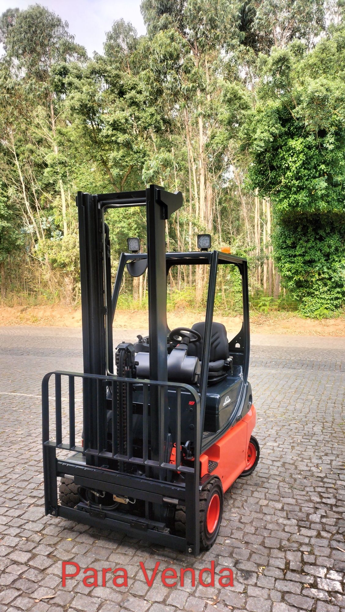 Empilhador Elétr. Linde 1800kg , Duplo 3,80mt , Excelente Estado