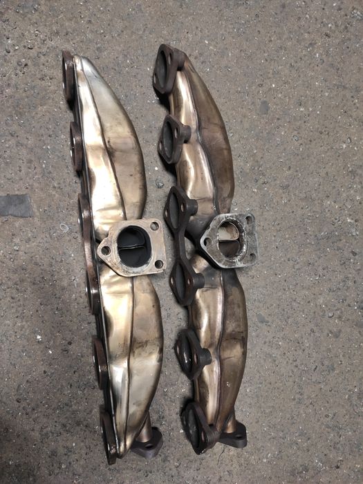 Выпускной коллектор с двигателя BMW M57N