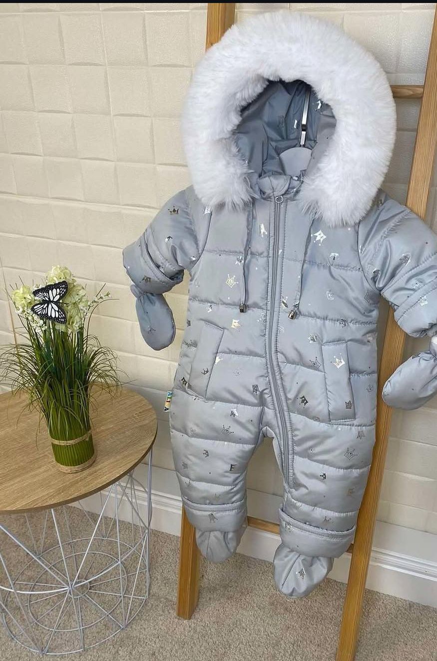 Дитячий зимовий комбінезон