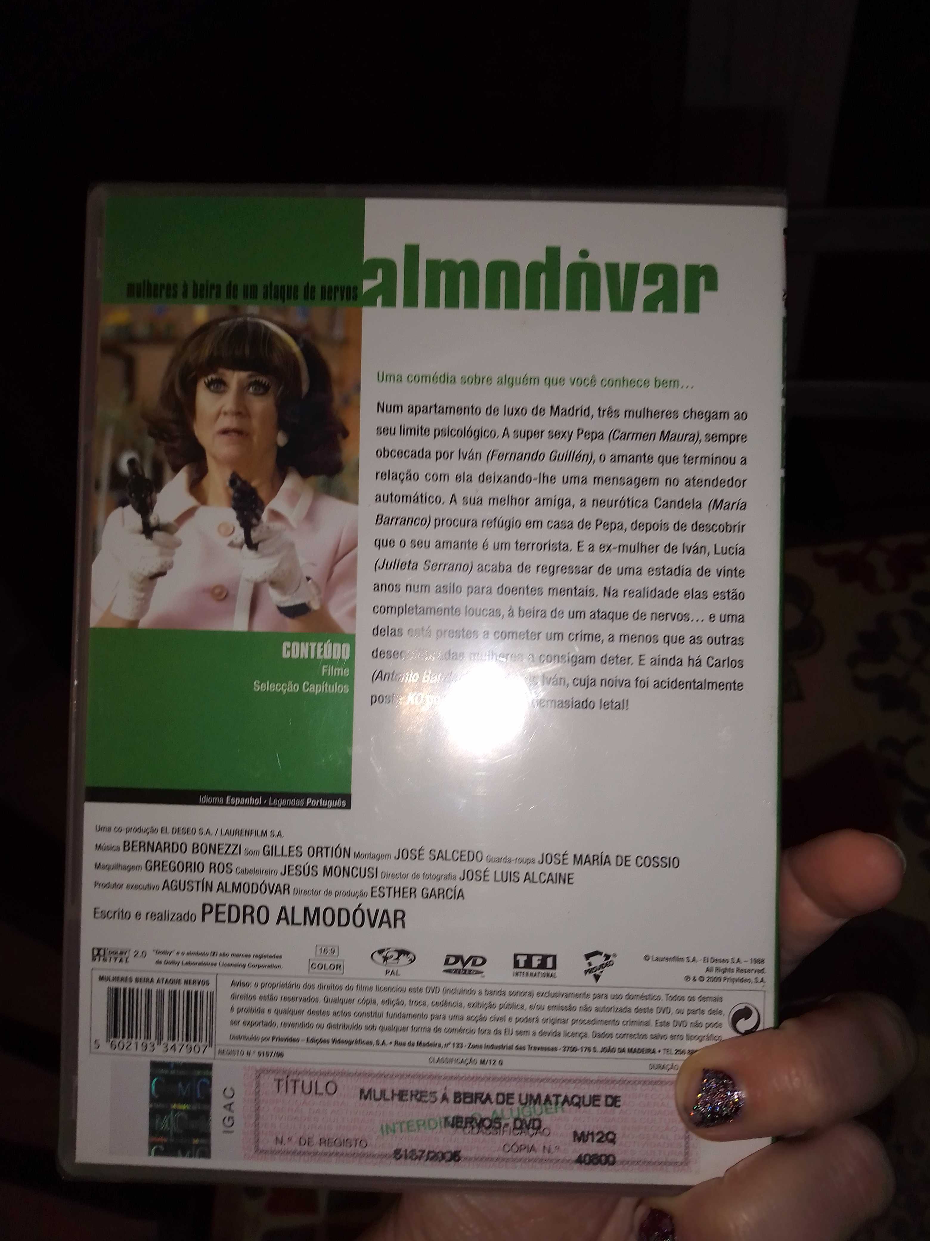 Dvds - Pedro Almodovar NOVOS