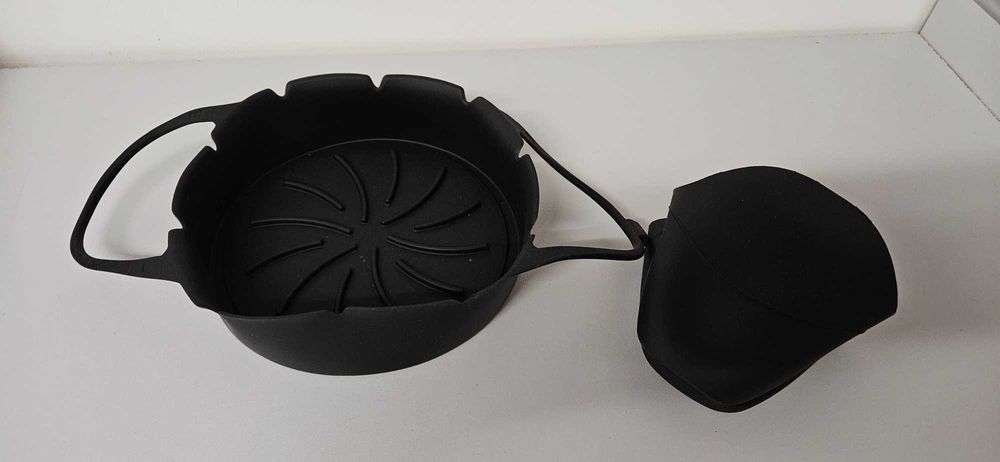 Silikonowa Forma do Frytkownicy Beztłuszczowej forma Air Fryer 18 cm