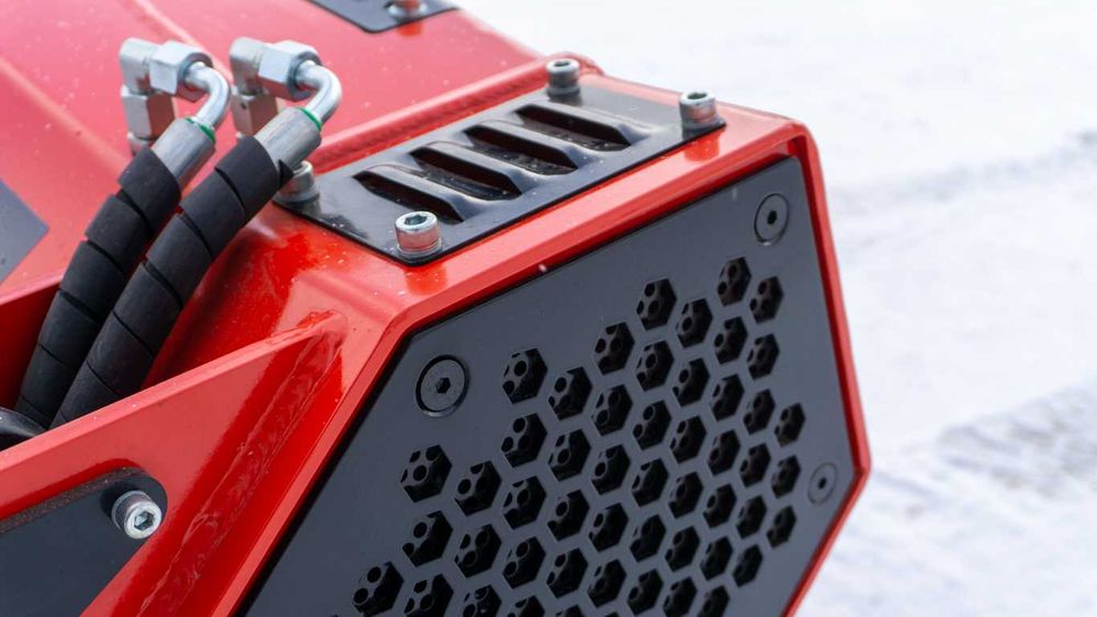 Mulczer leśny, frezarka krusząca F4-225 REMET CNC TECHNOLOGY